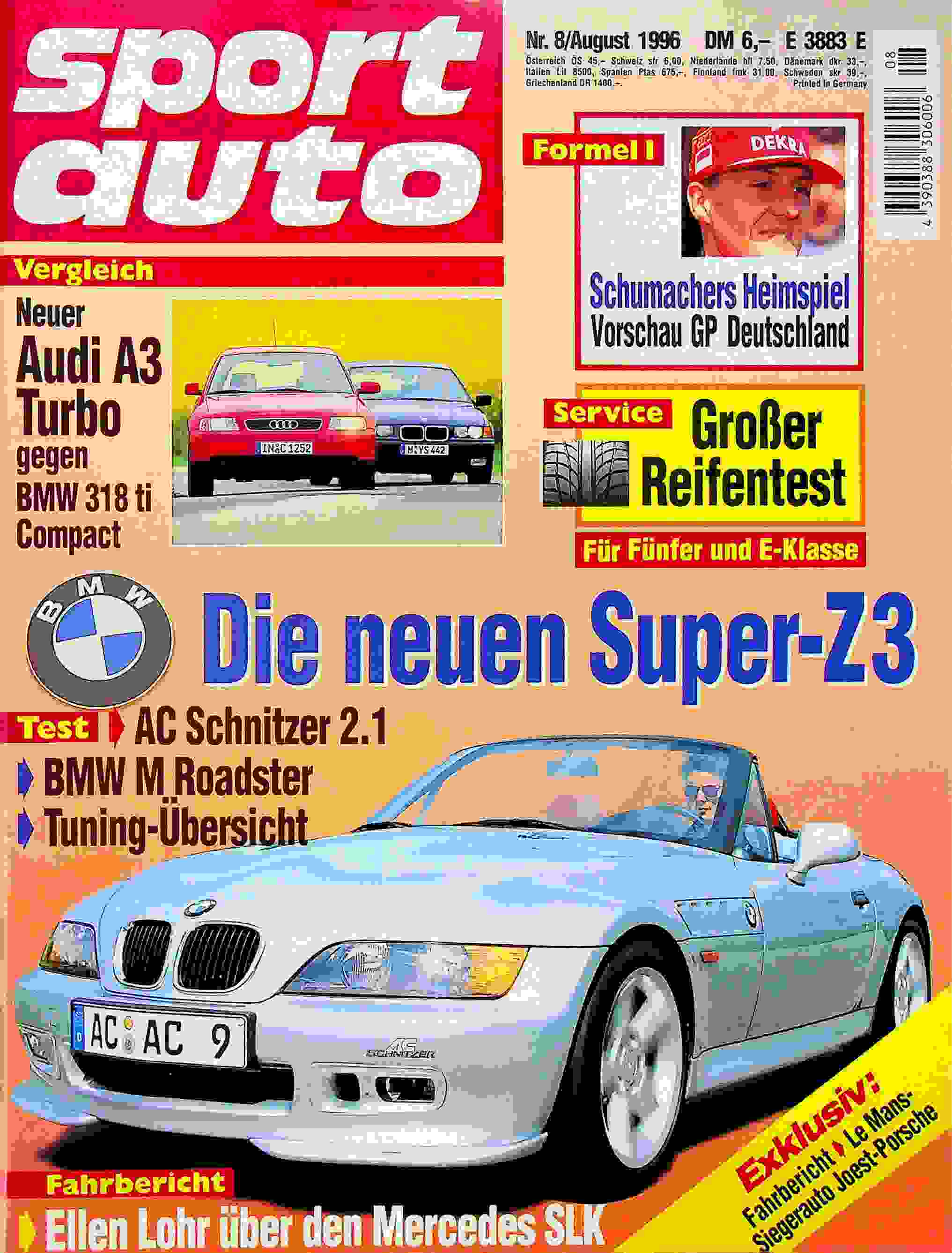 Sport Auto 08/1996